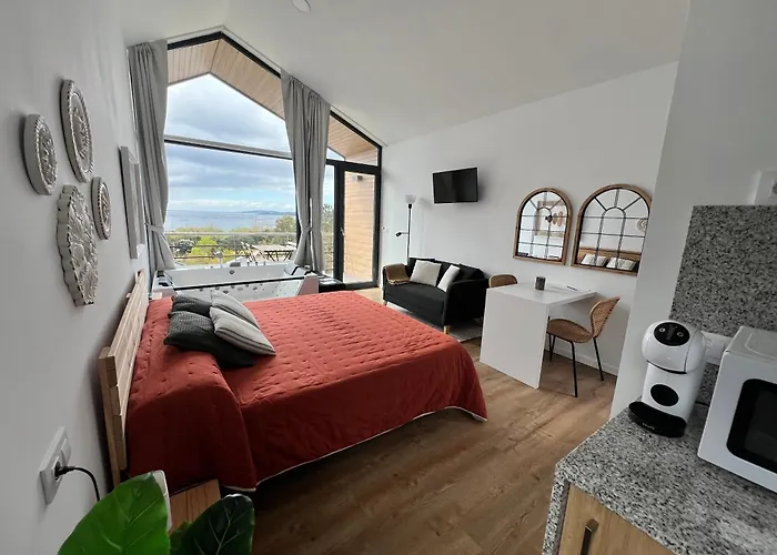 Os Balcons Ria De Arousa I Appartement Boiro